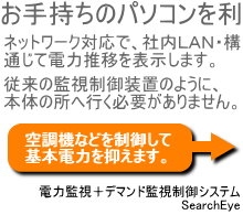 ���莝���̃p�\�R���𗘗p���Ď�y�ɊĎ����s���܂��B